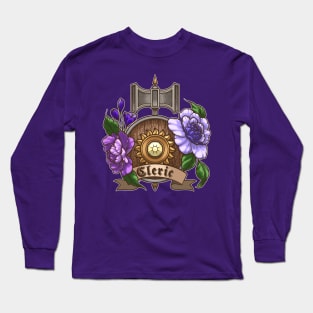 Cleric Class - D&D Class Art for players of DnD tabletop or video games Long Sleeve T-Shirt